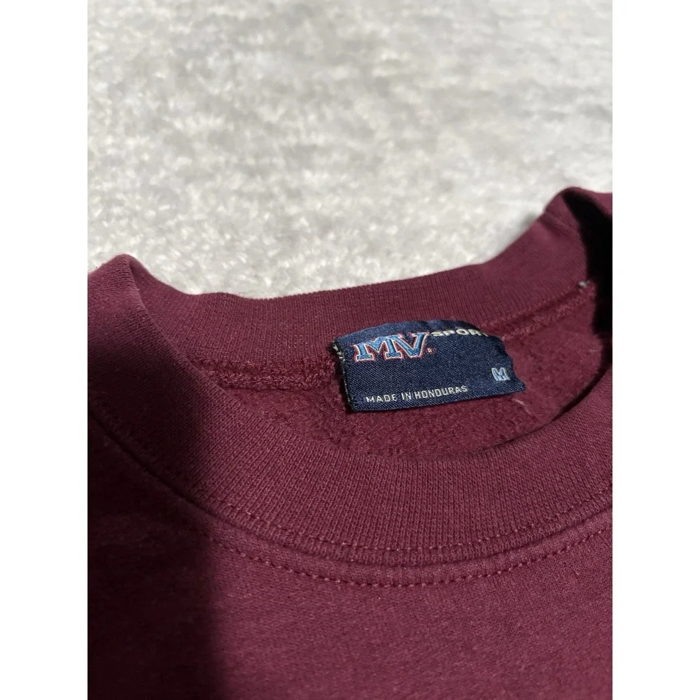 Loyola University Chicago Sweatshirt Mens Medium Red Pullover Crewneck MV Sport